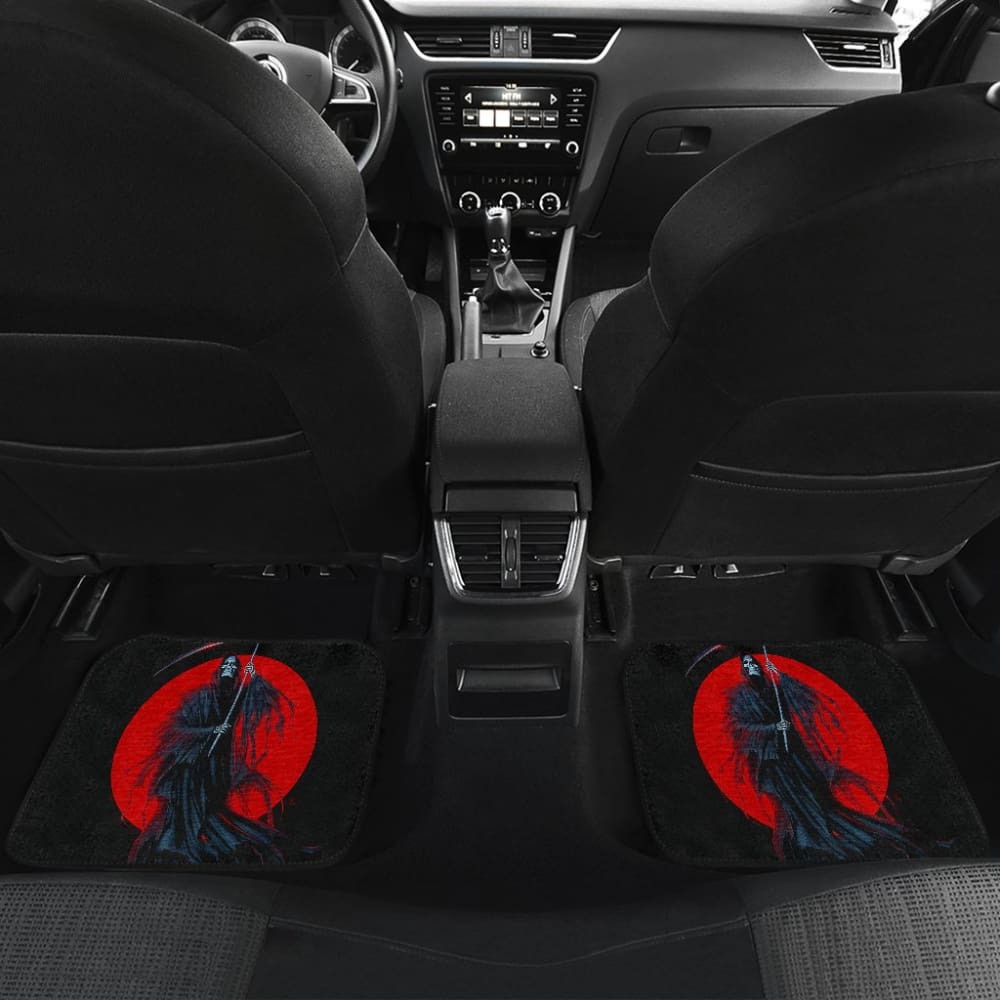 Grim Reaper Red Moon Car Floor Mats 211902
