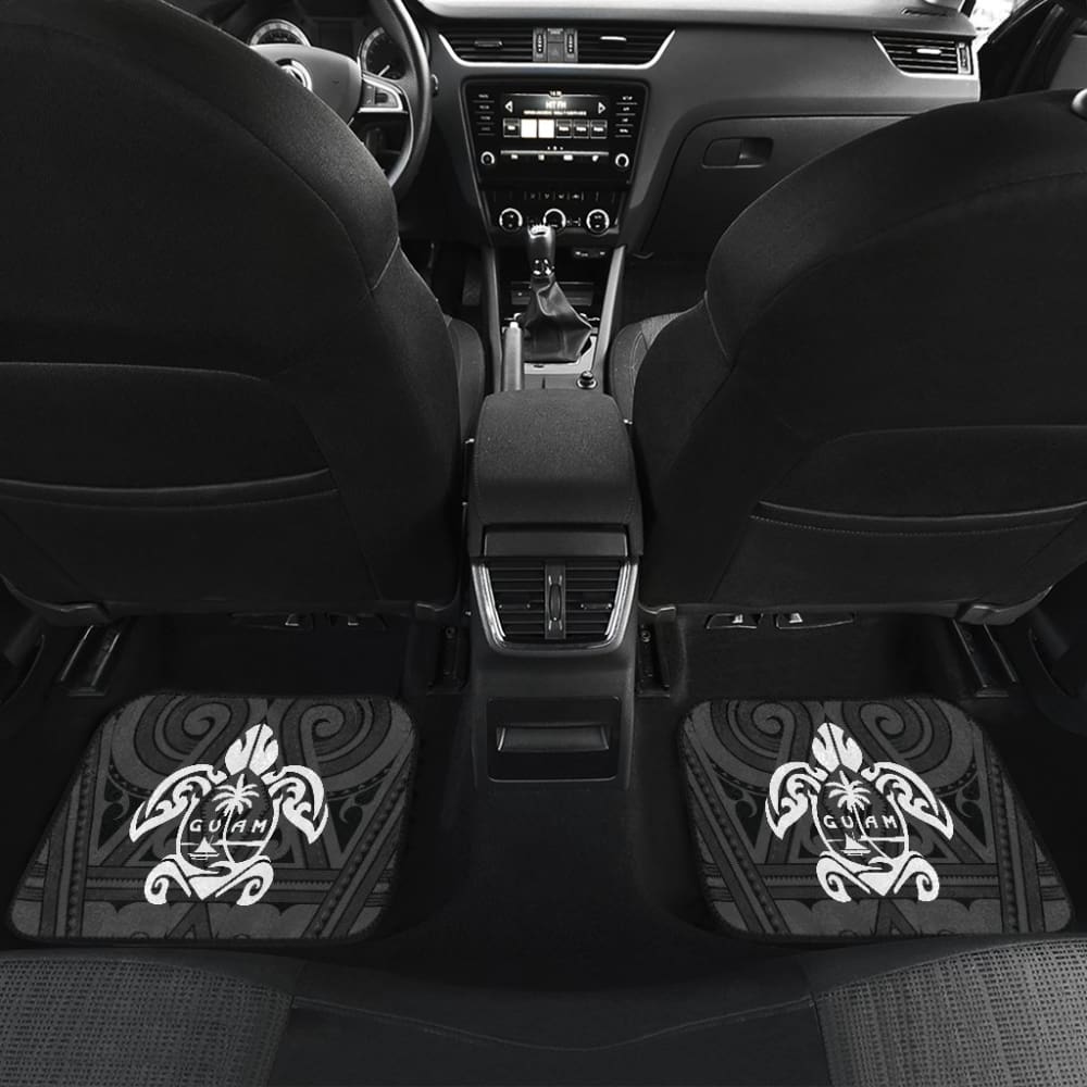 Guam Coat Of Arms Turtle Car Floor Mats 210803 - YourCarButBetter
