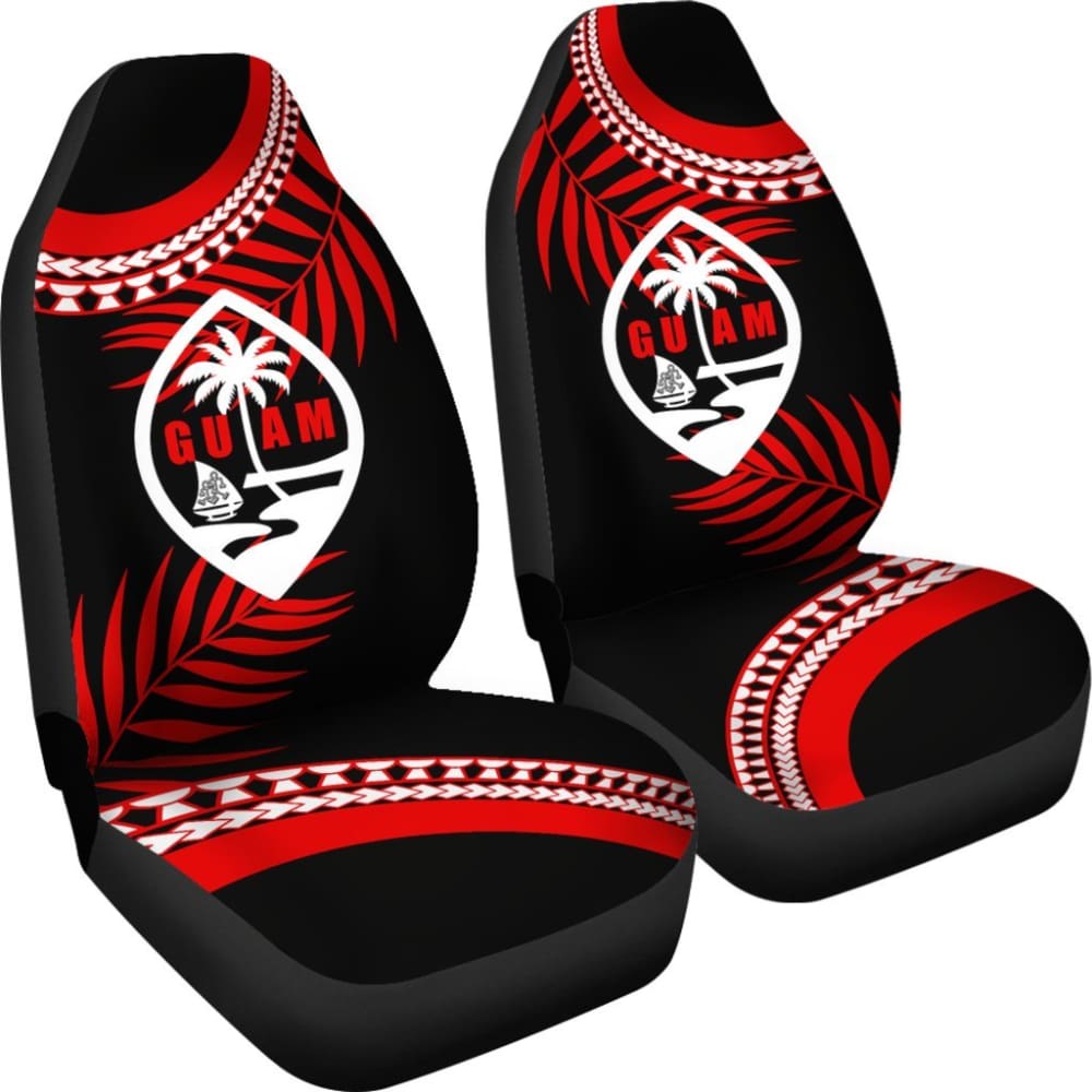 Guam Red Car Seat Covers 093223 - YourCarButBetter