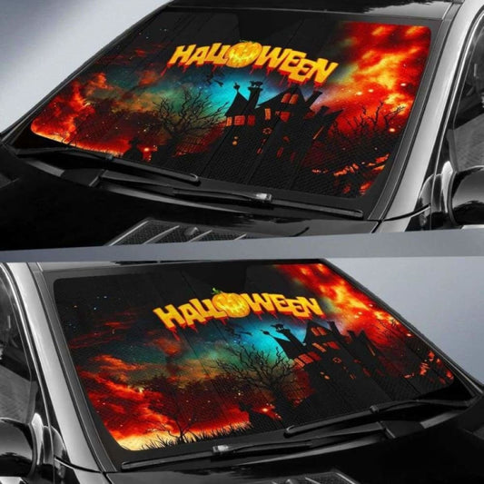 Halloween Auto Sun Shades 2 085424 - YourCarButBetter