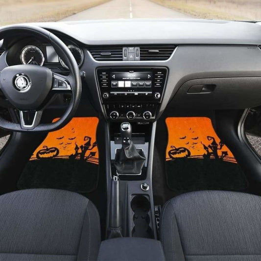 Halloween Car Floor Mats 102802 - YourCarButBetter
