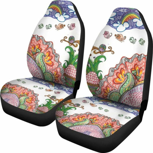 Happy Owls Car Seat Covers 174716
