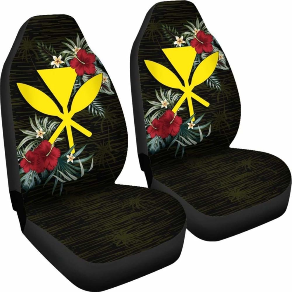 Hawaii Car Seat Covers - Hawaii Kanaka Maoli Hibiscus - 232125 - YourCarButBetter