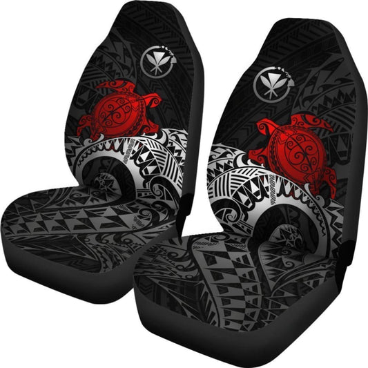 Hawaii Car Seat Covers Kanaka Maoli Polynesian Red Turtle 103131 - YourCarButBetter