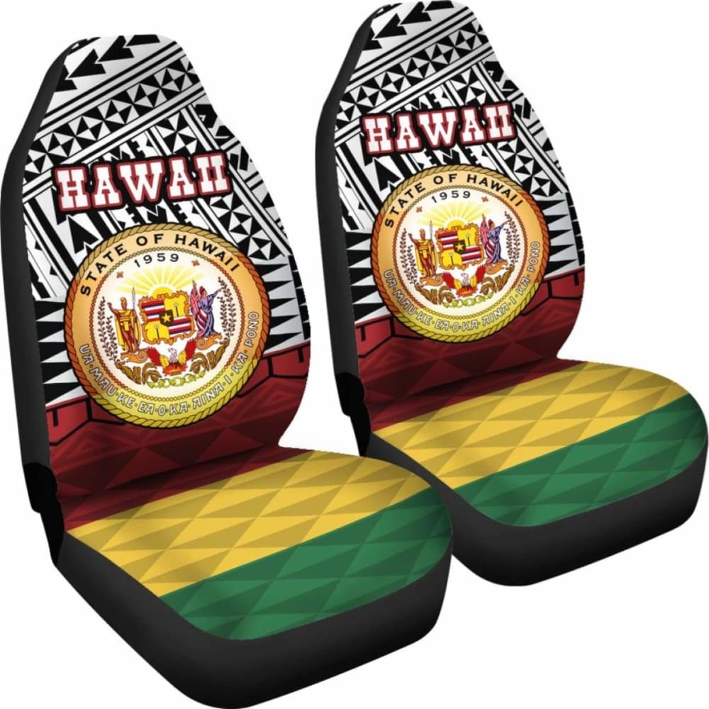 Hawaii Car Seat Covers - Hawaii Seal Version - 105905 - YourCarButBetter