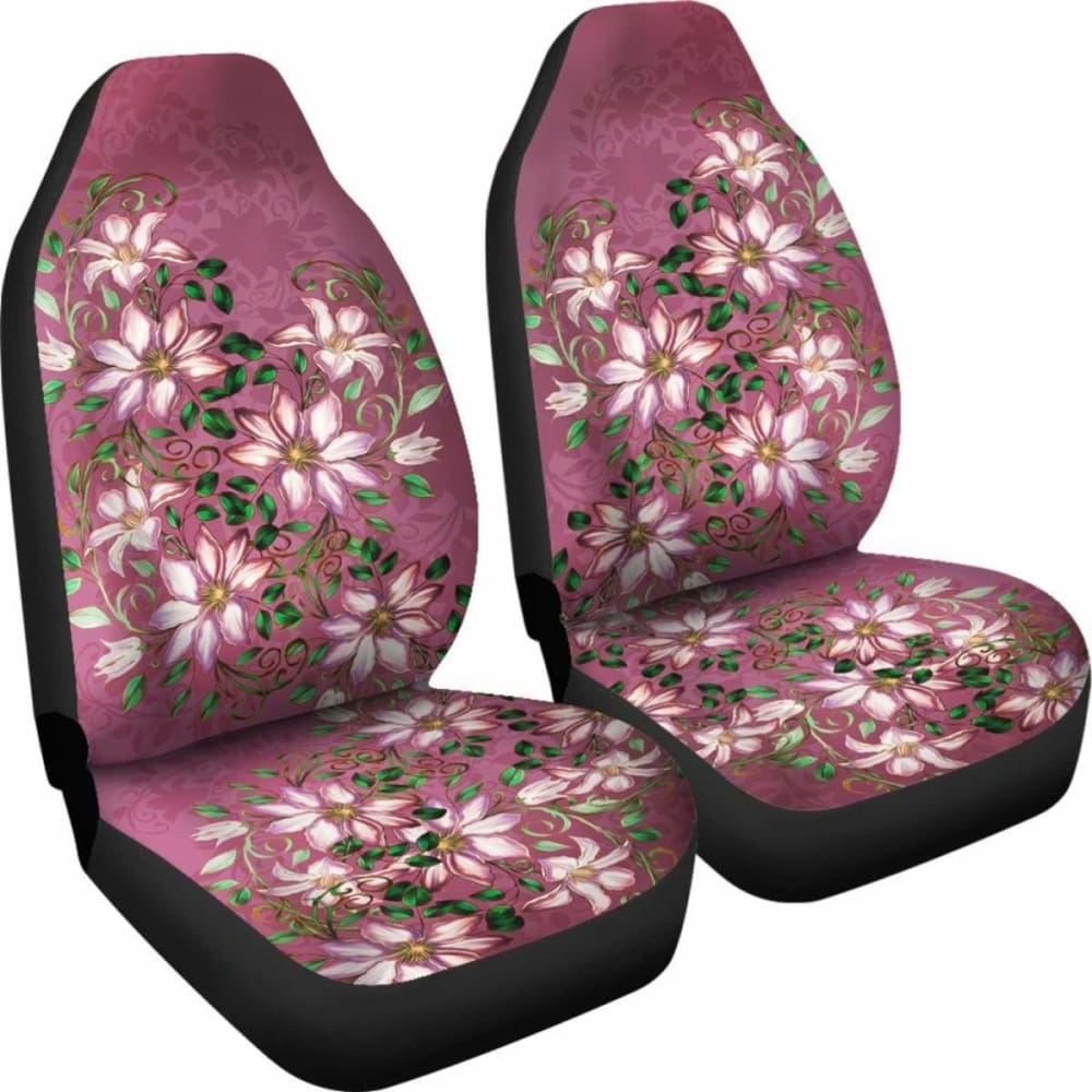 Hawaii Clematis Car Seat Covers Amazing 105905 - YourCarButBetter