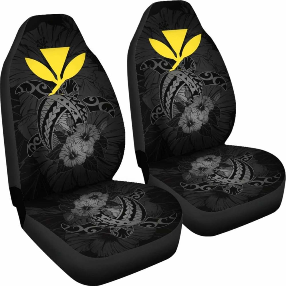 Hawaii Hibiscus Car Seat Cover - Harold Turtle - Gray - New 091114 - YourCarButBetter