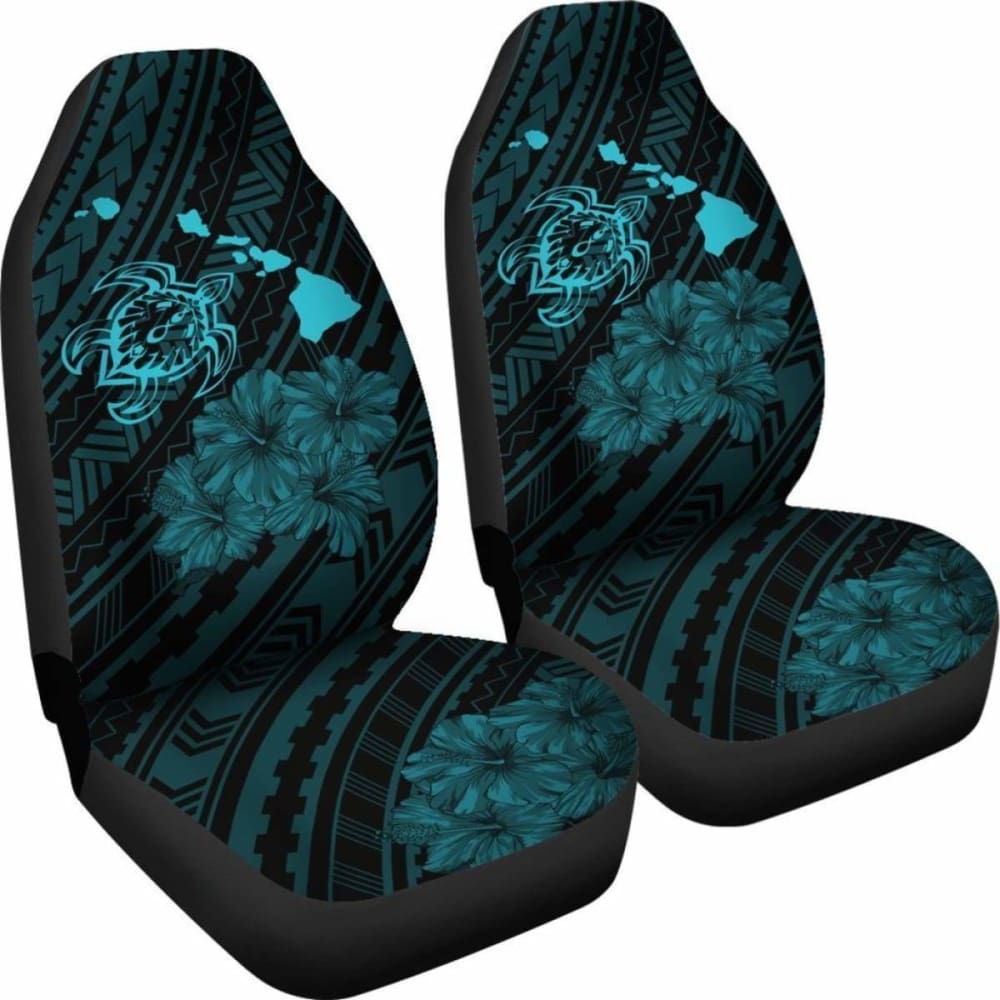 Hawaii Sea Turtle Is Swimming Toward Car Seat Covers Blue - New - 091114 - YourCarButBetter