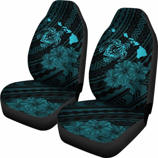 Hawaii Sea Turtle Is Swimming Toward Car Seat Covers Blue - New - 091114 - YourCarButBetter