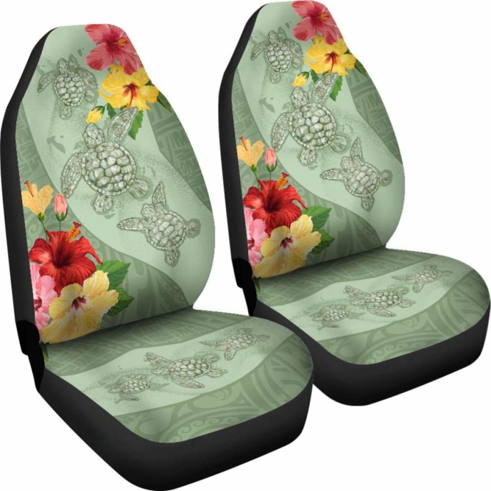 Hawaii Turtle Hibiscus Car Seat Cover - Tink Style - New - Awesome 091114 - YourCarButBetter