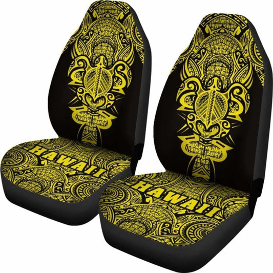 Hawaii Turtle Polynesian Car Seat Cover - Yellow - Armor Style - New 091114 - YourCarButBetter