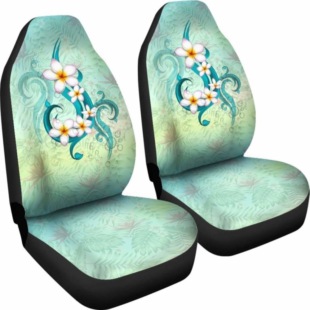 Hawaiian Car Seat Covers - Hawaii Plumeria Flower Amazing 105905 - YourCarButBetter