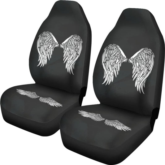 Heavenly Angel Wings Car Seat Covers 212203 - YourCarButBetter