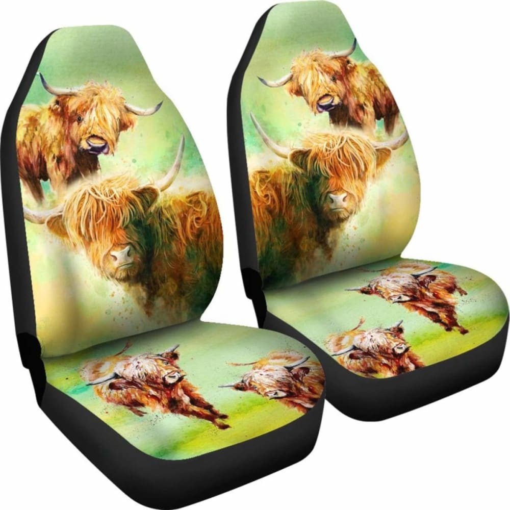 Highland Cows - Car Seat Covers 144730