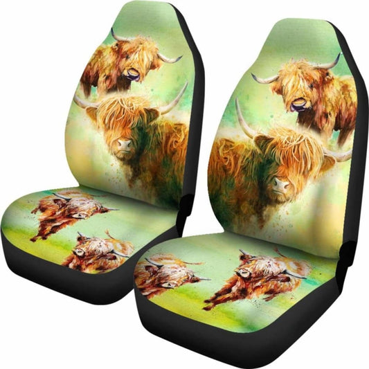 Highland Cows - Car Seat Covers 144730