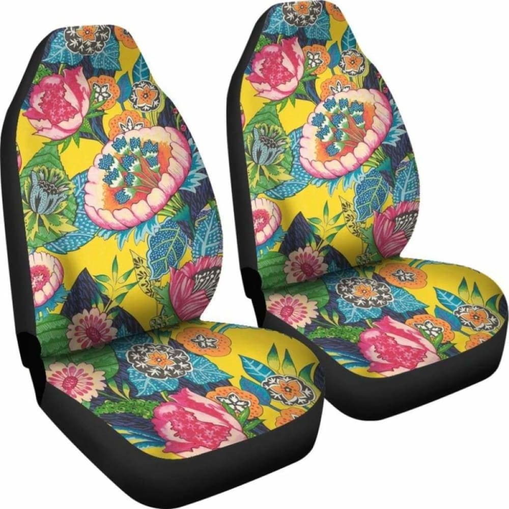 Hippie Flowers Car Seat Covers | Give Your Car A Makeover! 105905 - YourCarButBetter