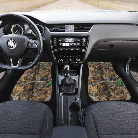 Hunting Camouflage Car Floor Mats 211005 - YourCarButBetter