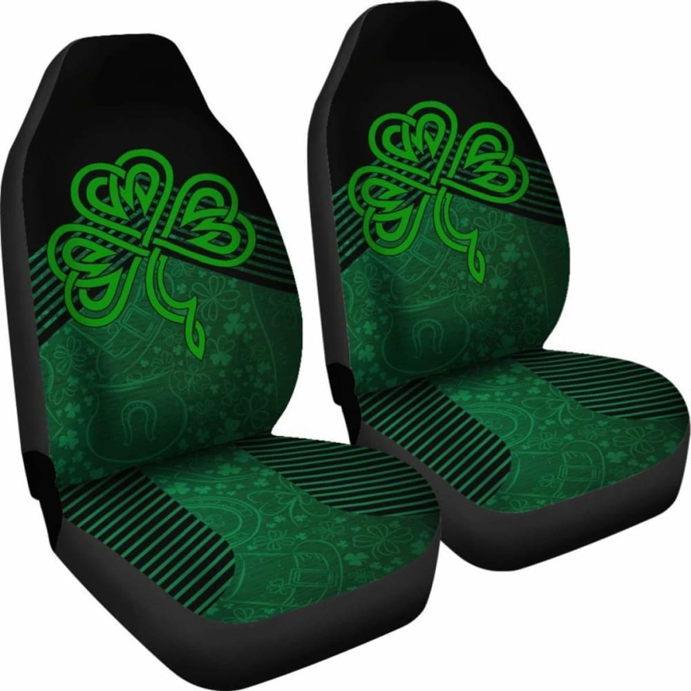 Ireland Shamrock Car Seat Covers 154230 - YourCarButBetter