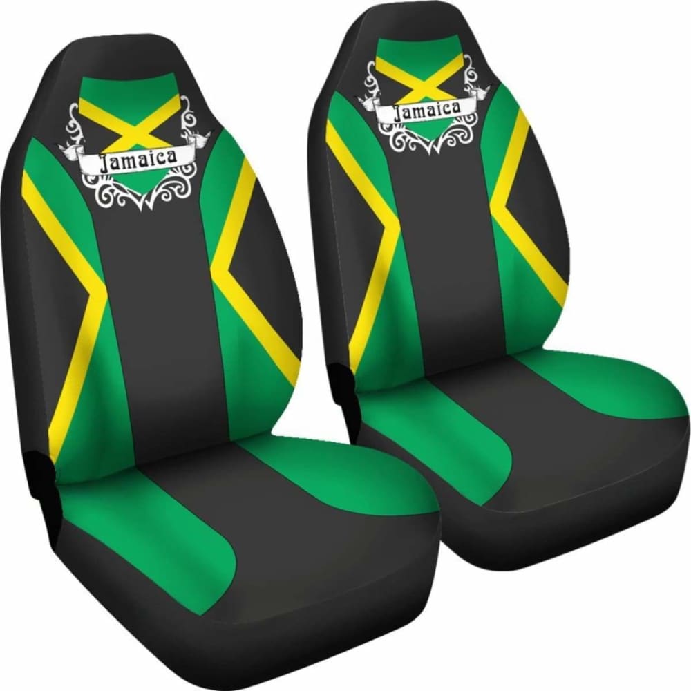 Jamaica Flag Car Seat Cover 161012