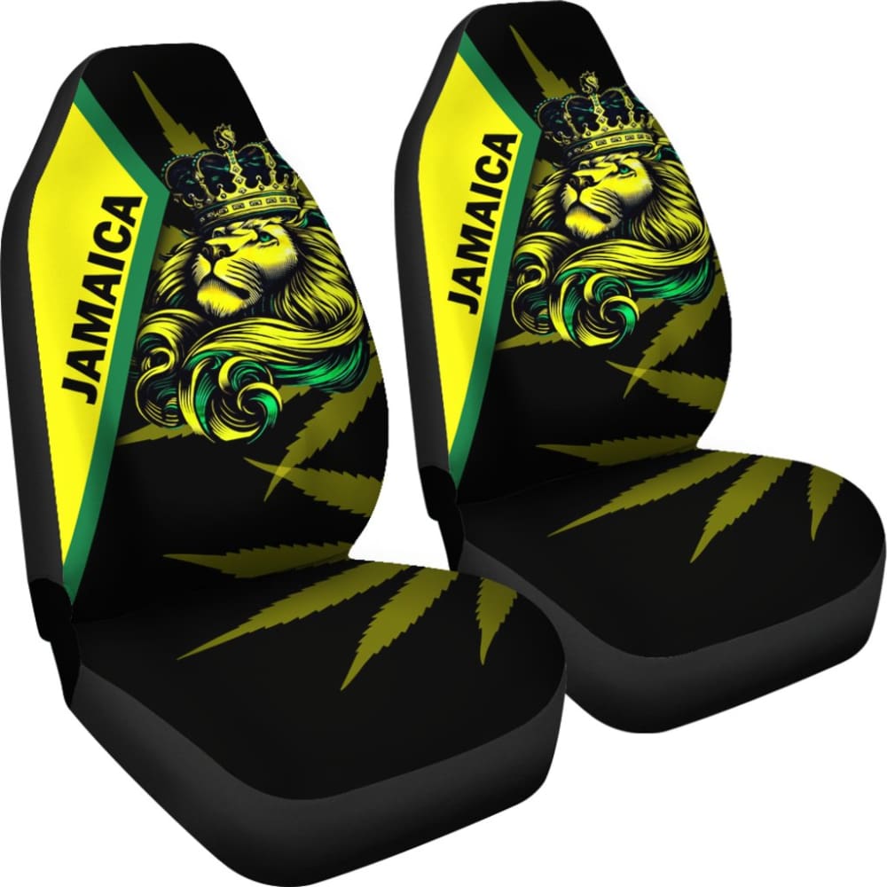 Jamaica Lion Car Seat Covers 211002