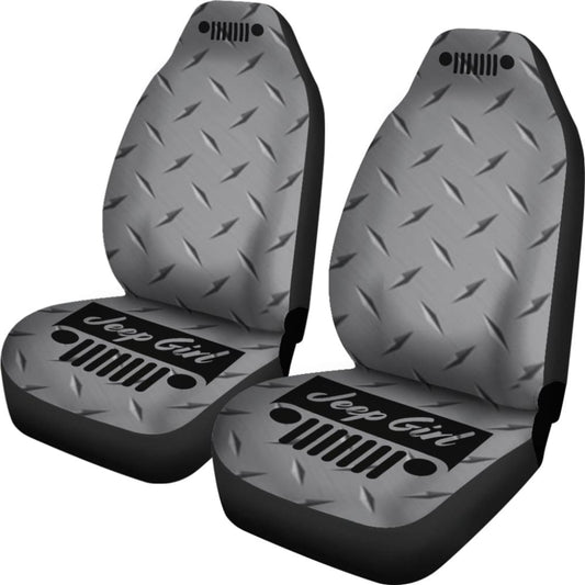 Jeep Girl Grill- Seat Cover Silvermetal 101819 - YourCarButBetter