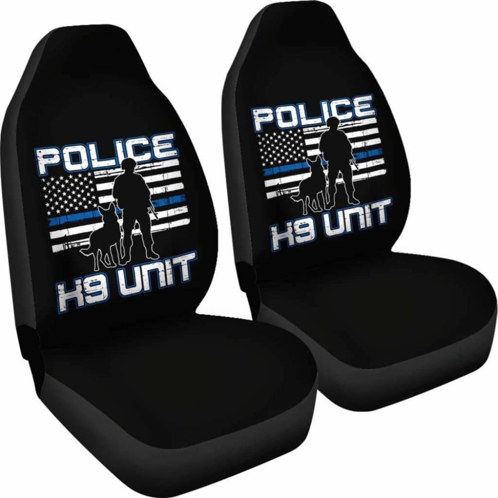 K9 Police Unit Car Seat Covers Amazing Gift Ideas 101819 - YourCarButBetter