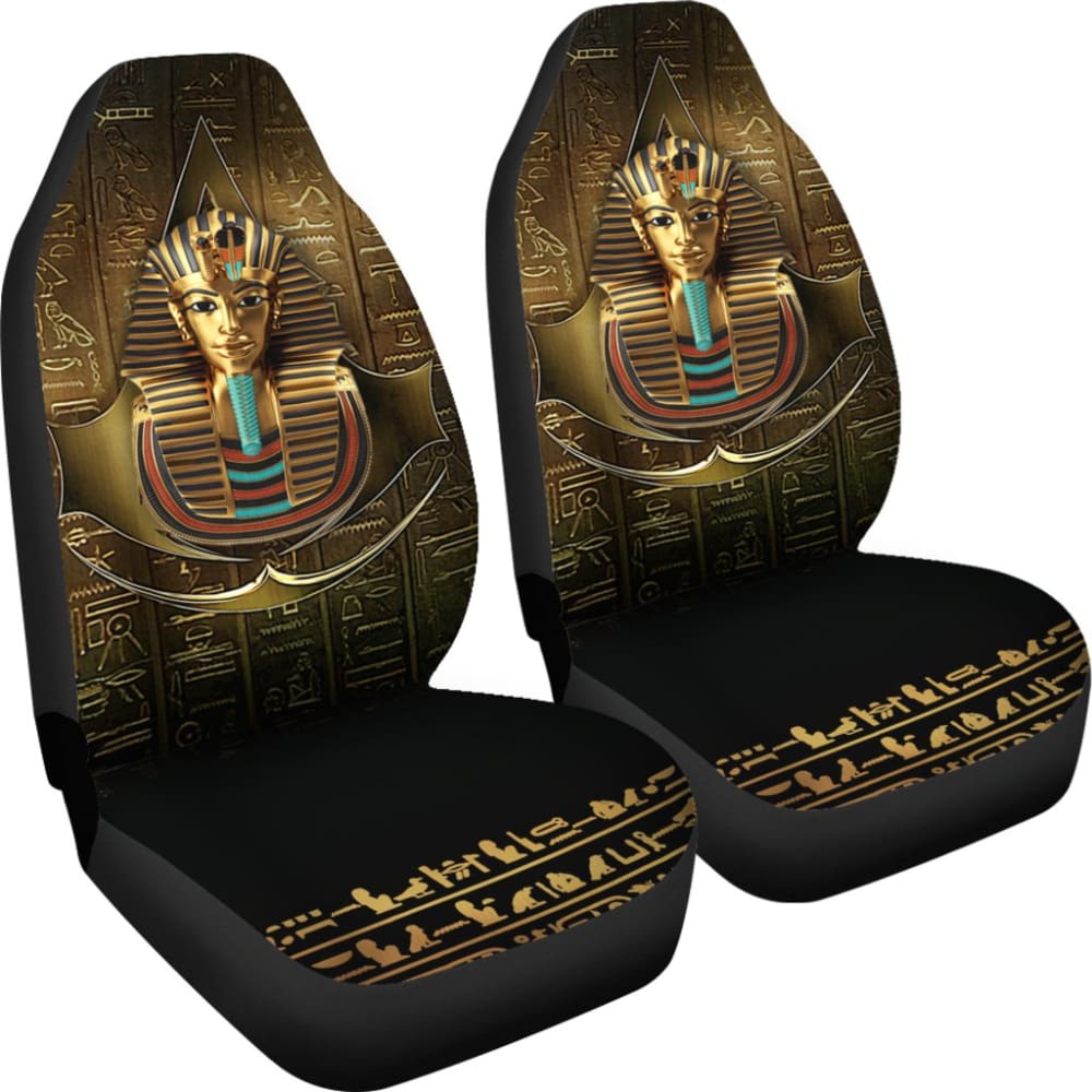 King Pharaoh Egypt Ancient Egyptian Symbols Car Seat Covers 211105 - YourCarButBetter
