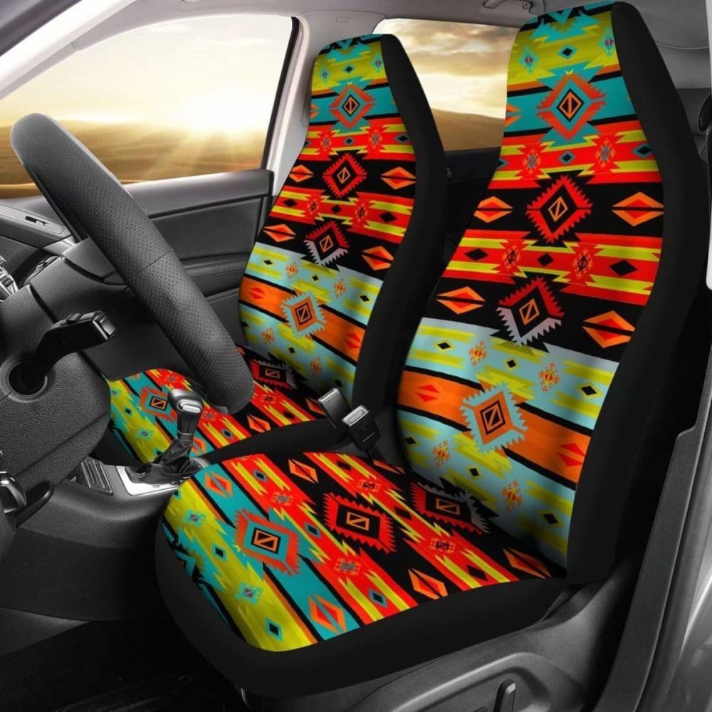 Kiva Psychedelic Car Seat Covers 192609 - YourCarButBetter