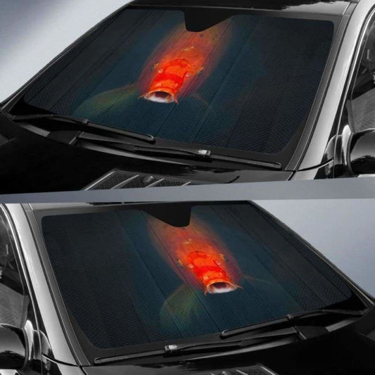 Koi Fish 3D Car Sun Shades 104020 - YourCarButBetter