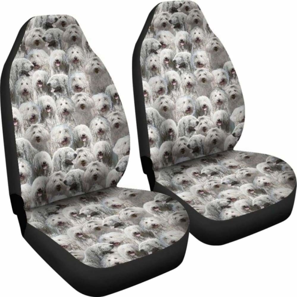Komondor Full Face Car Seat Covers 090629 - YourCarButBetter