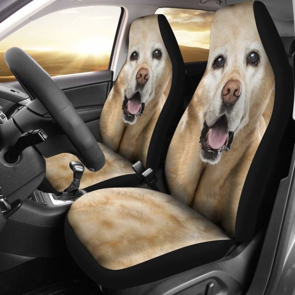 Labrador Car Seat Covers Funny Dog Lab Lover 115106