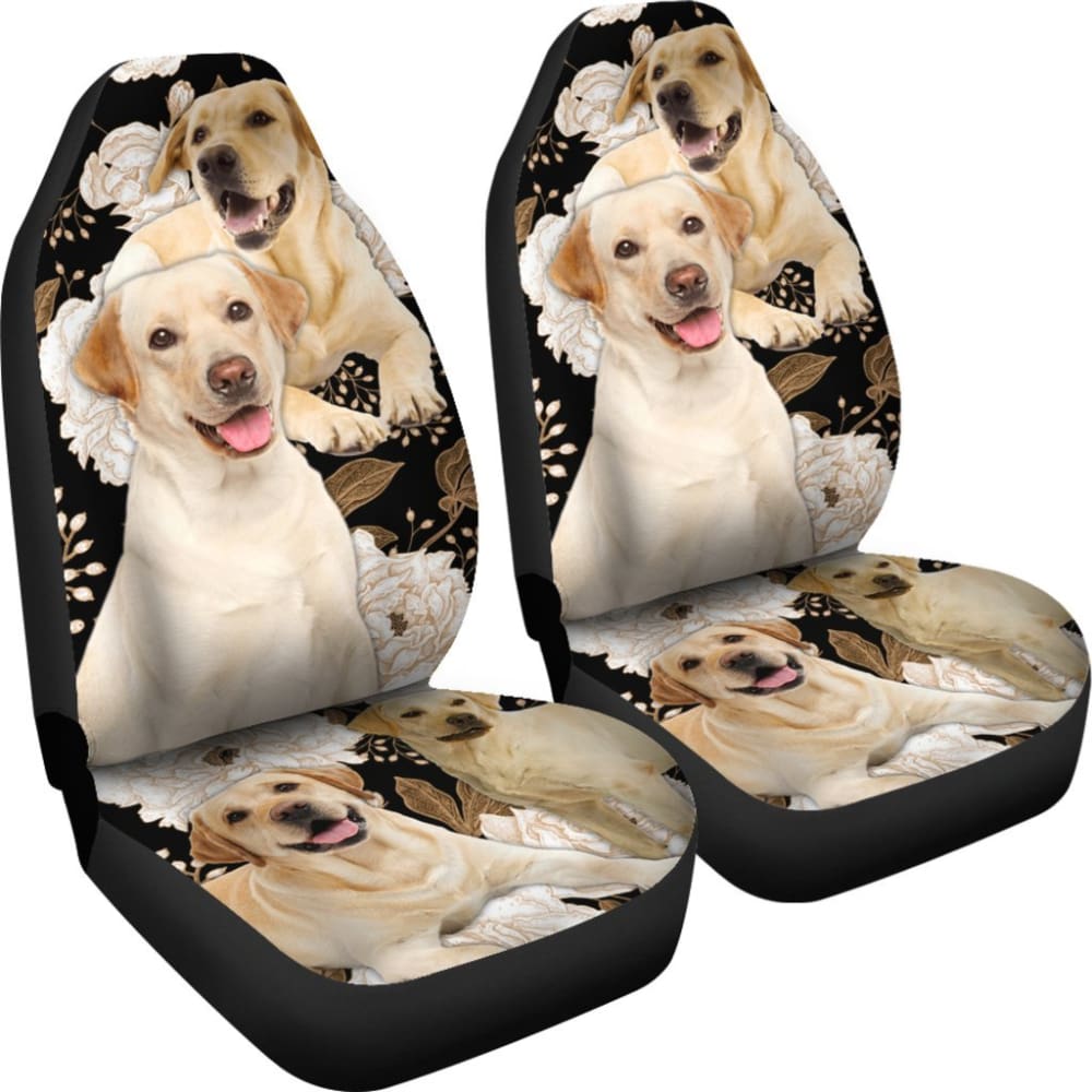 Labrador Retriever Dog Gift - Car Seat Covers 174510 - YourCarButBetter
