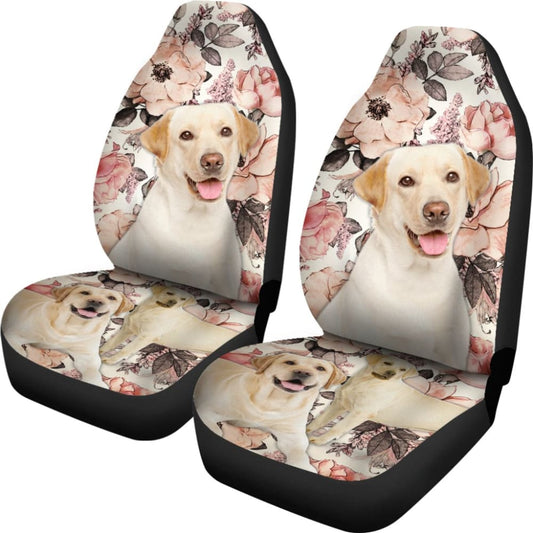 Labrador Retriever Dog Gift - Car Seat Covers 174510 - YourCarButBetter