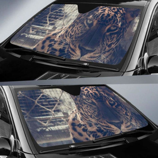 Leopard Hd 5K Car Sun Shade 172609 - YourCarButBetter