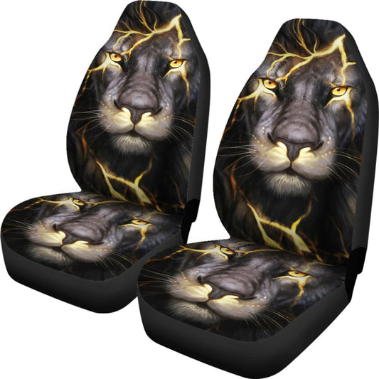 Lightning Bolt Lion Car Seat Covers 211303