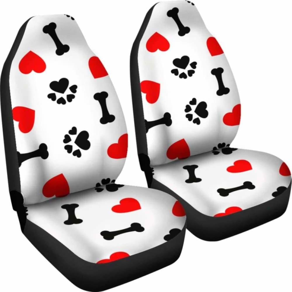 Love Paws Seat Covers Large Print 161012