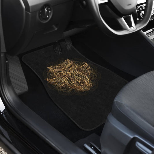 Mandala Owl Car Mat 094209 - YourCarButBetter