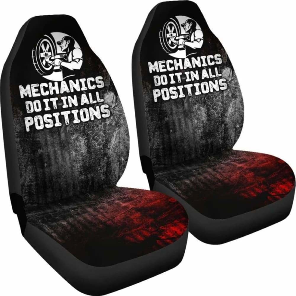 Mechanic Positions Car Seat Covers 174914 - YourCarButBetter