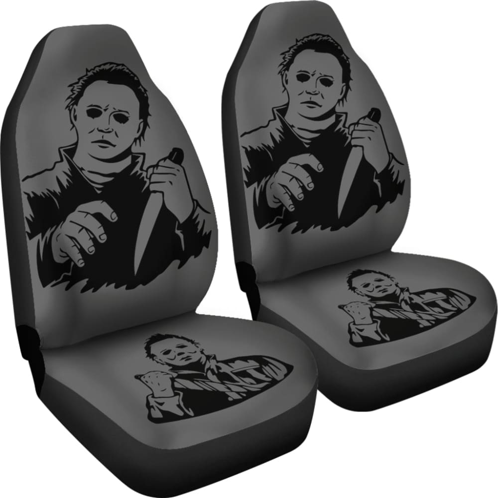 Michael Myers Halloween Horror Car Seat Covers 212903 - YourCarButBetter