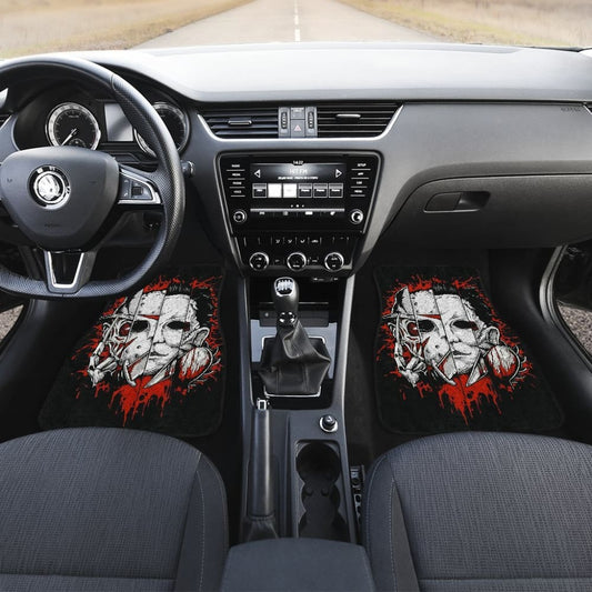 Michael Myers Jason Voorhees Freddy Krueger Leatherface Car Floor Mats 210101 - YourCarButBetter