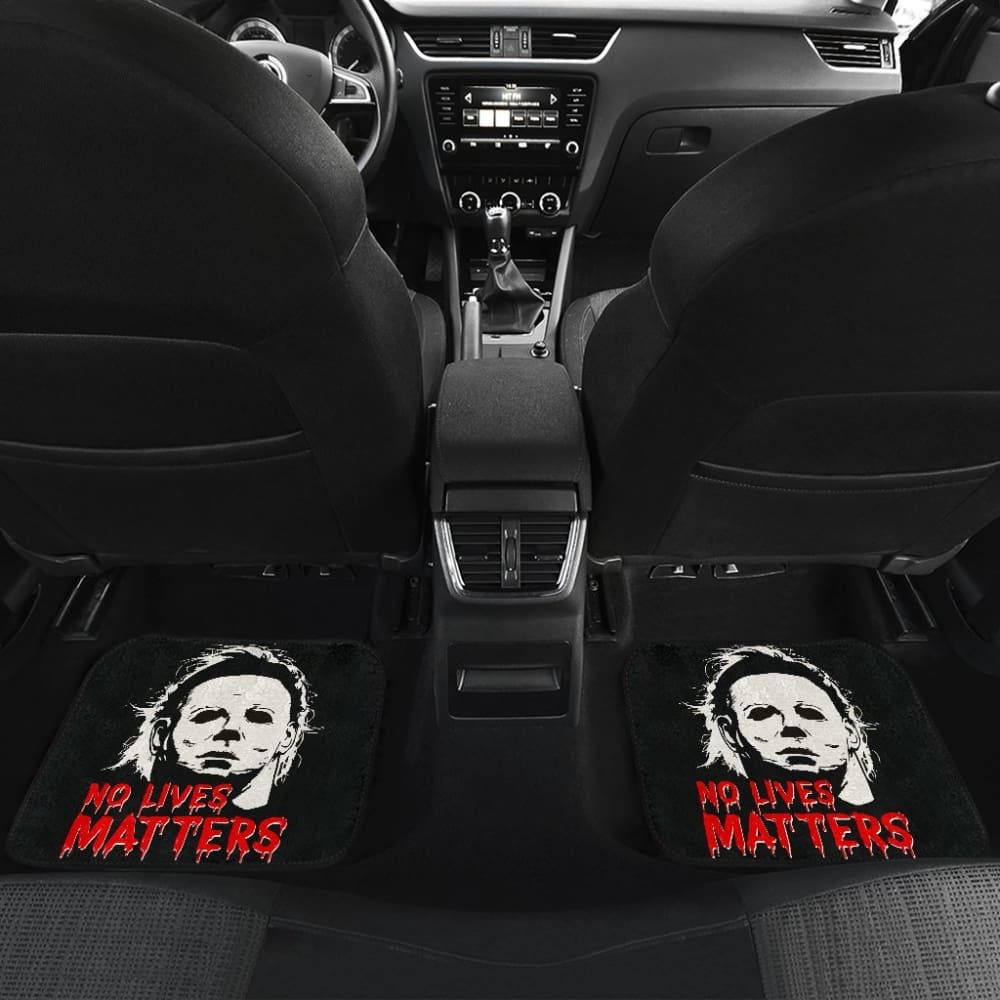 Michael Myers No Lives Mattters Car Floor Mats Movie 210101 - YourCarButBetter