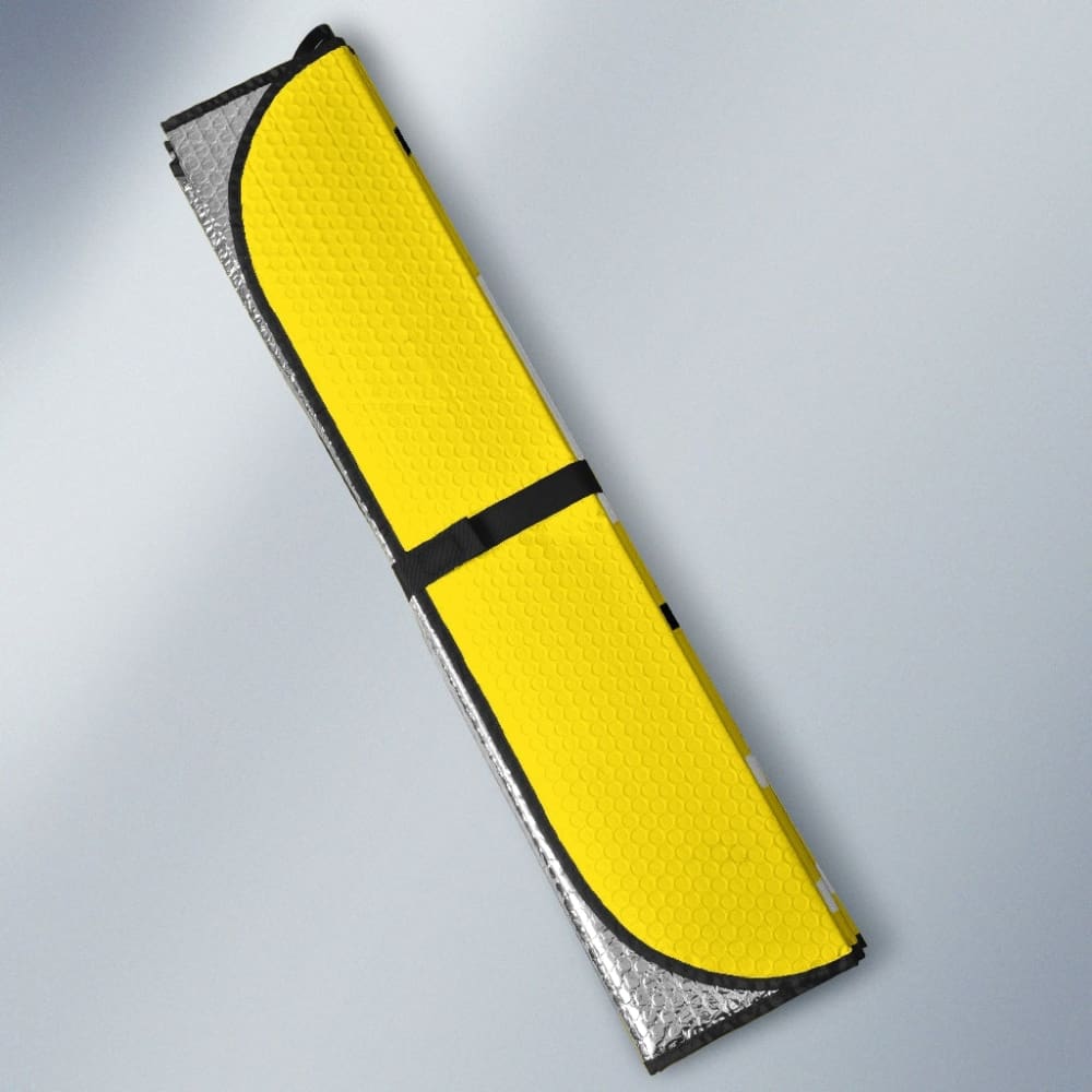 M&M Chocolate Yellow Sun Shade 094201 - YourCarButBetter