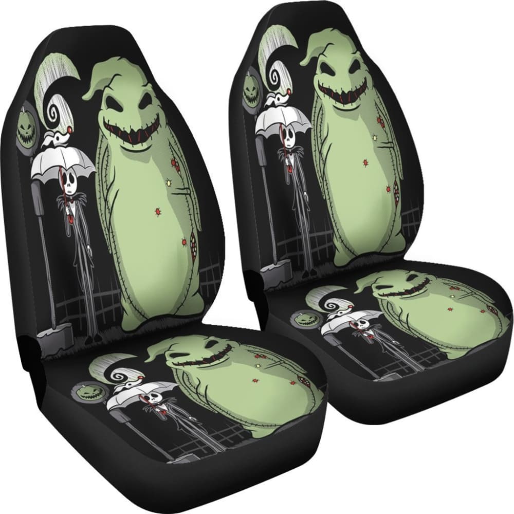 My Neighbor Oogie Nightmare Before Christmas Car Seat Covers 101819 - YourCarButBetter