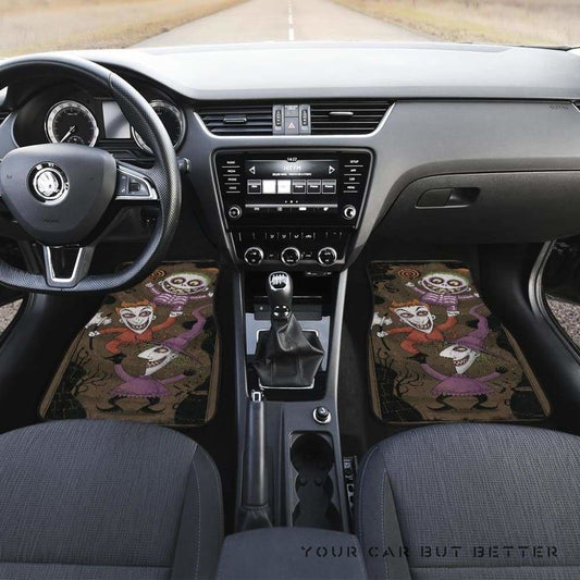 Nightmare Before Christmas Car Floor Mats 101819 - YourCarButBetter