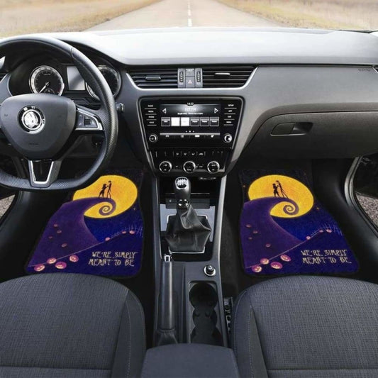 Nightmare Before Christmas Car Floor Mats 4 101819 - YourCarButBetter
