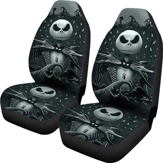 Nightmare Before Christmas Fan Gift Car Seat Cover 210101 - YourCarButBetter