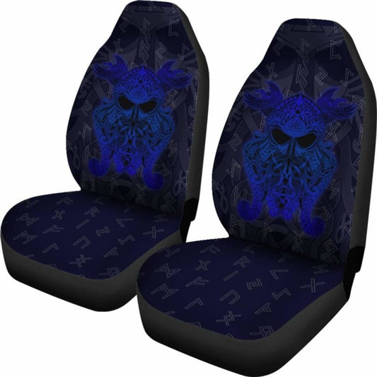 Norse Viking Car Seat Covers - Rune Odin God - 144909