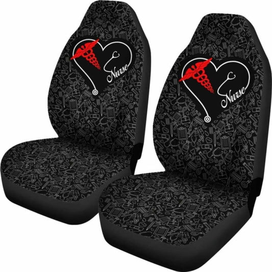 Nurse Heart - Car Seat Covers (Set of 2) 144902