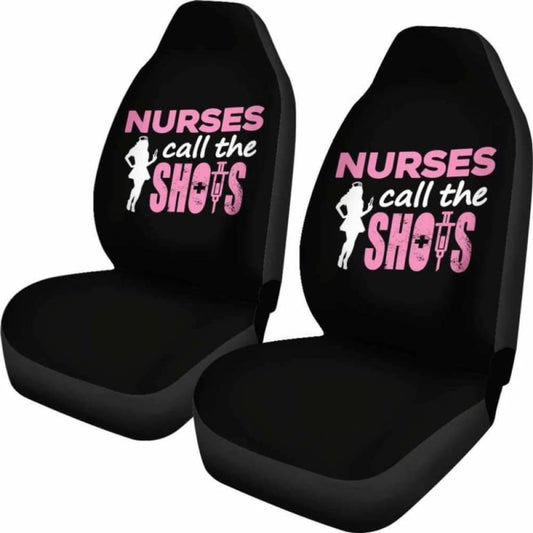 Nurses Call The Shots Car Seat Covers 144902