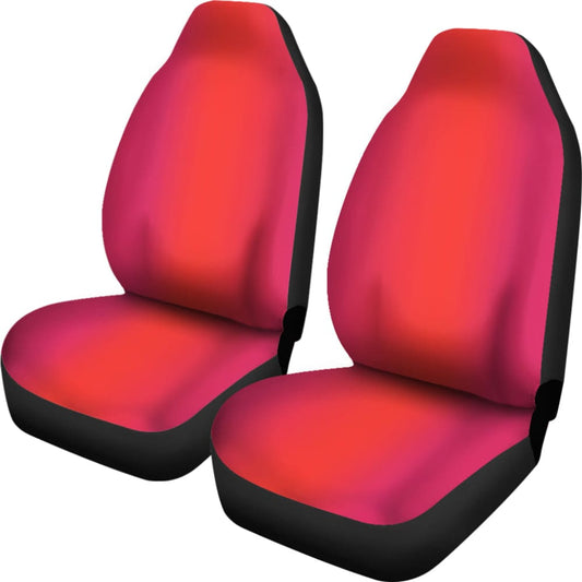 Ombre Sunset Orange Pink Car Seat Covers 550317 - YourCarButBetter